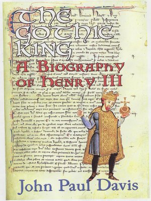cover image of The Gothic King